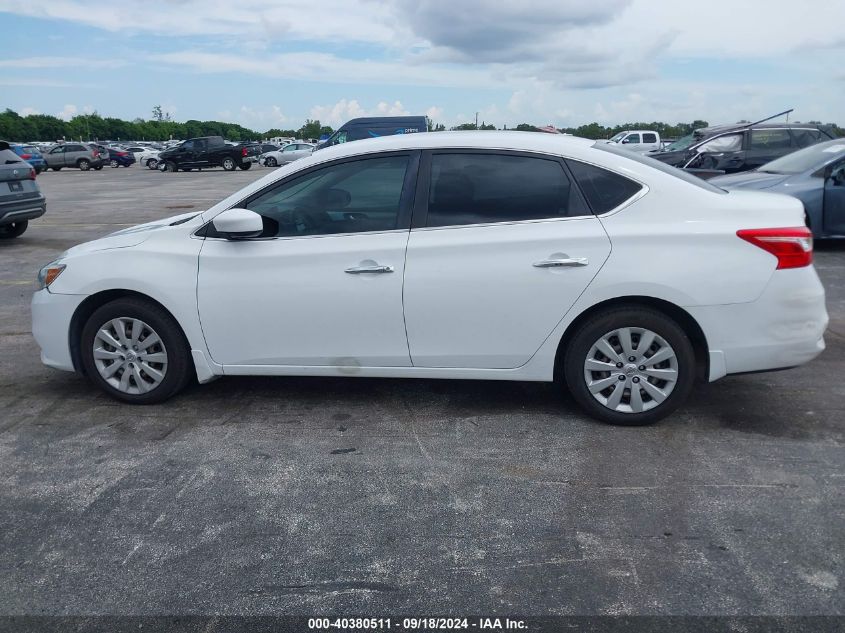 2019 Nissan Sentra S VIN: 3N1AB7AP7KY260443 Lot: 40380511