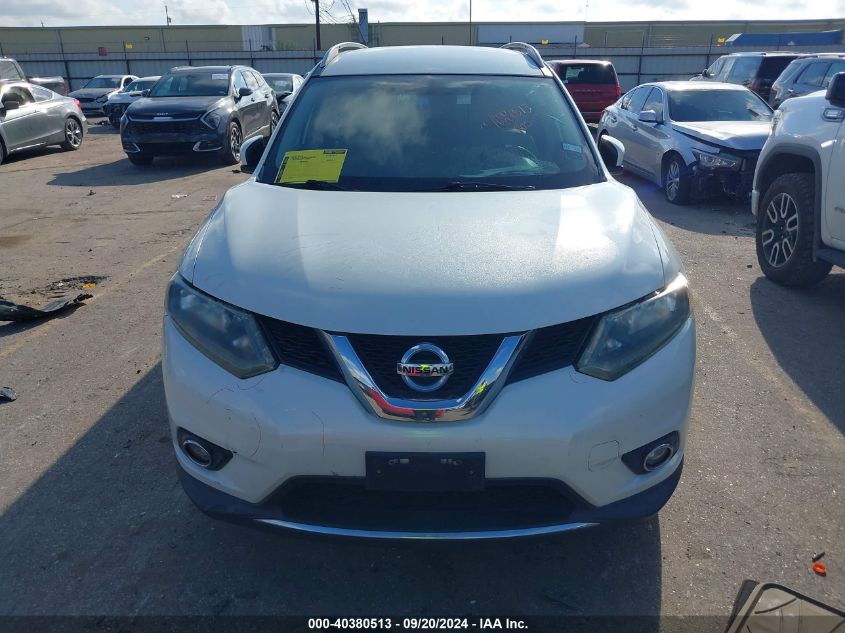 2015 Nissan Rogue Sl VIN: 5N1AT2MT1FC818111 Lot: 40380513