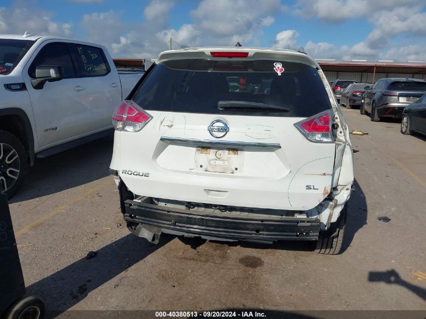 2015 Nissan Rogue Sl VIN: 5N1AT2MT1FC818111 Lot: 40380513