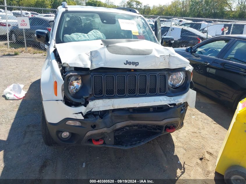 2022 Jeep Renegade Trailhawk 4X4 VIN: ZACNJDC15NPN49917 Lot: 40380520