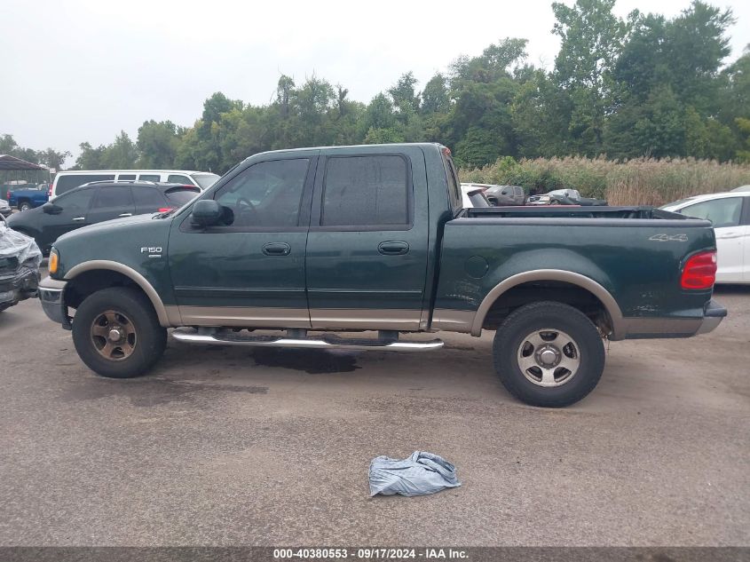 2003 Ford F-150 Lariat/Xlt VIN: 1FTRW08L03KD32954 Lot: 40380553