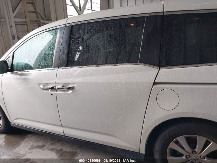 5FNRL5H36GB157599 2016 Honda Odyssey Se