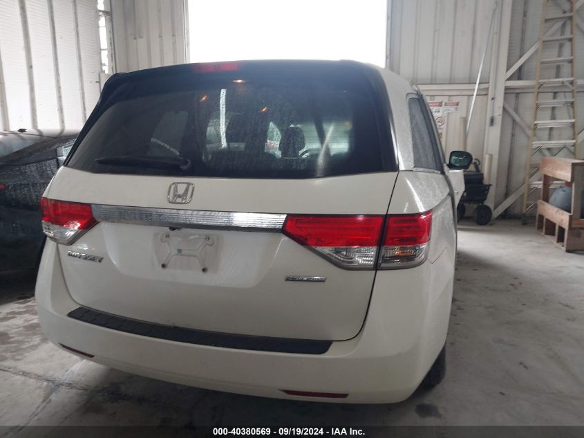 5FNRL5H36GB157599 2016 Honda Odyssey Se