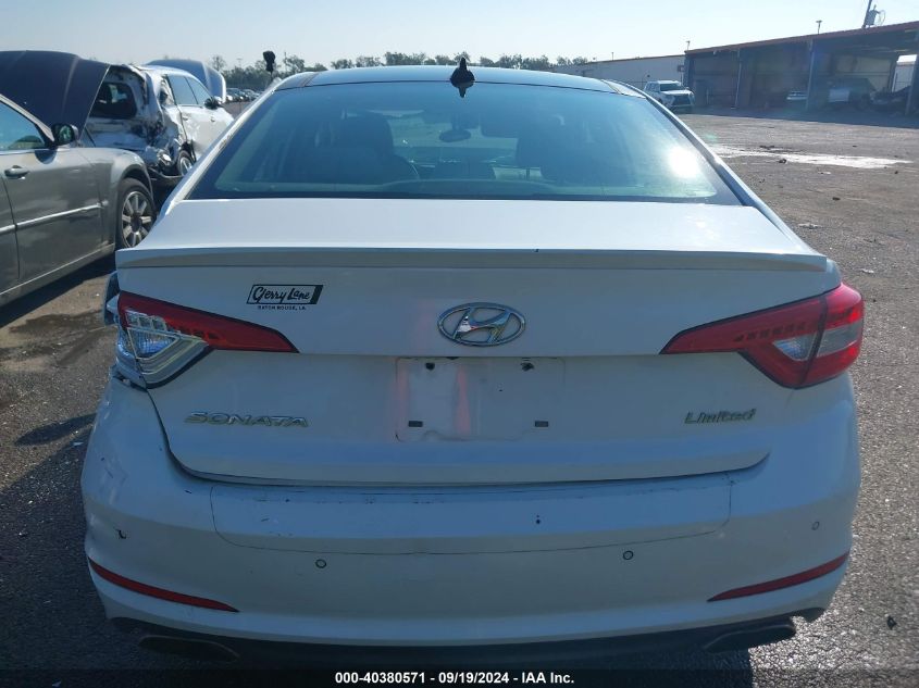 5NPE34AF2FH104668 2015 Hyundai Sonata Limited