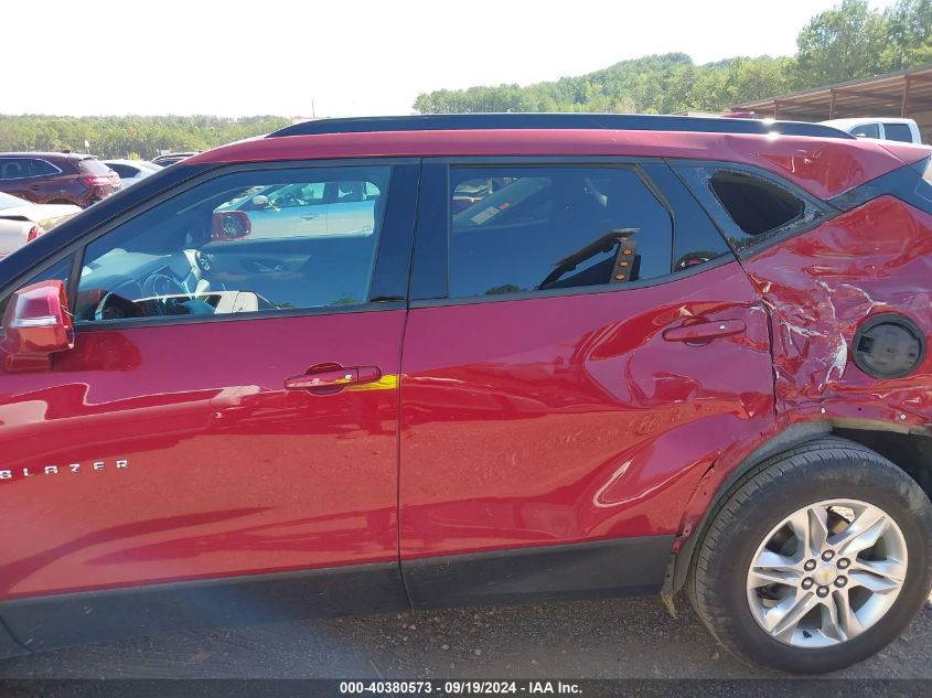 2020 Chevrolet Blazer Fwd 1Lt VIN: 3GNKBBRA6LS606725 Lot: 40380573