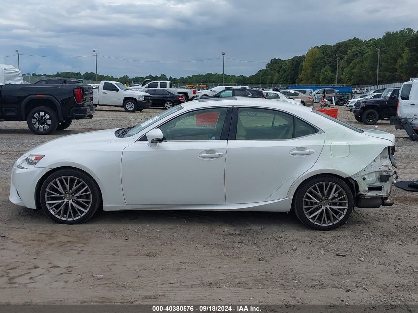 2014 Lexus Is 250 VIN: JTHBF1D26E5021078 Lot: 40380576