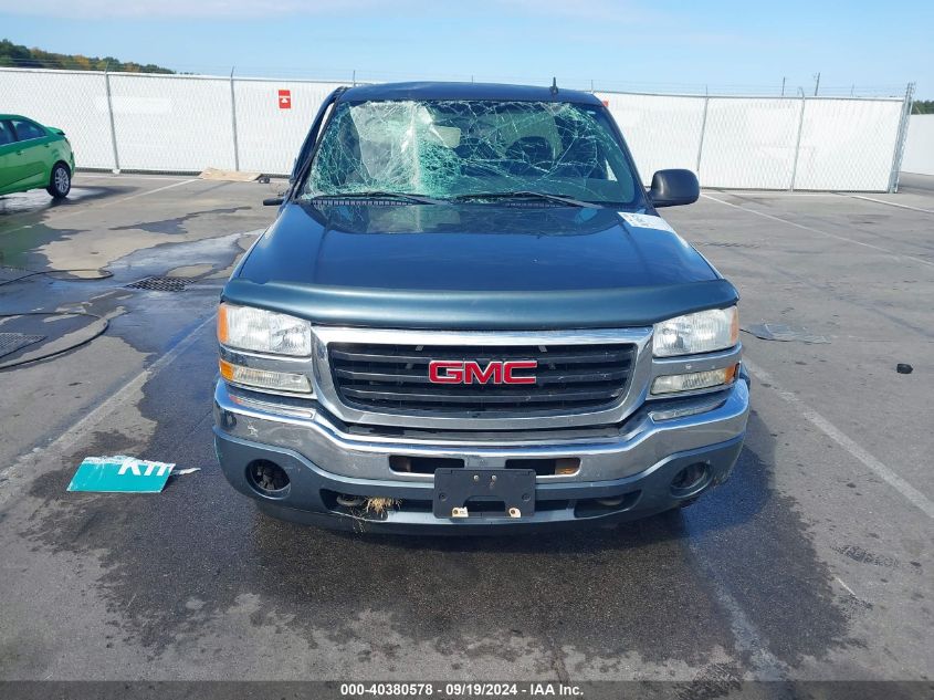 2006 GMC Sierra 1500 Sle1 VIN: 2GTEK19B161288876 Lot: 40380578