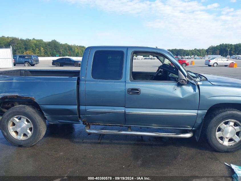 2006 GMC Sierra 1500 Sle1 VIN: 2GTEK19B161288876 Lot: 40380578