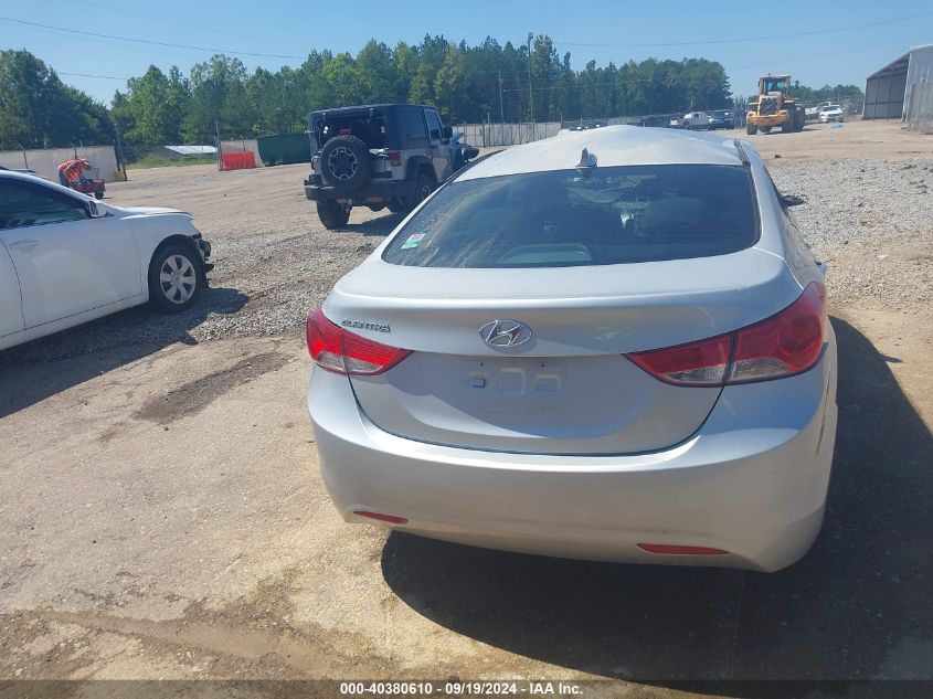 2013 Hyundai Elantra Gls VIN: 5NPDH4AE3DH251535 Lot: 40380610