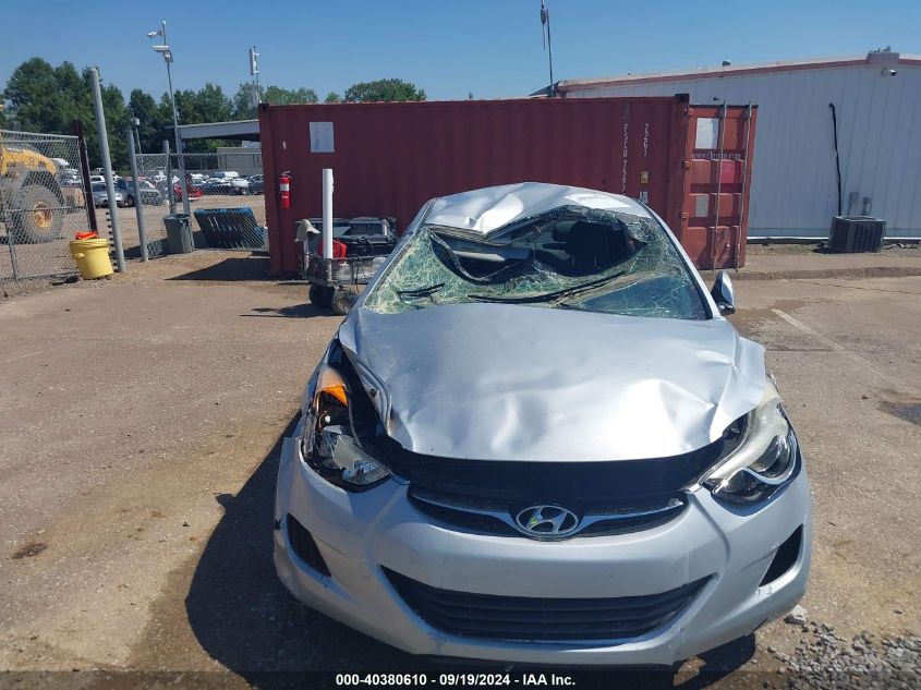 2013 Hyundai Elantra Gls VIN: 5NPDH4AE3DH251535 Lot: 40380610