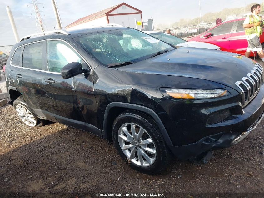 2017 Jeep Cherokee Limited 4X4 VIN: 1C4PJMDS6HW512501 Lot: 40380640