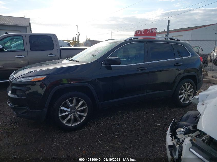 2017 Jeep Cherokee Limited 4X4 VIN: 1C4PJMDS6HW512501 Lot: 40380640