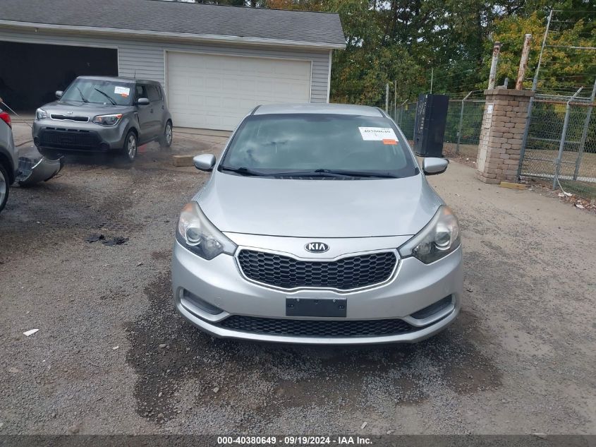 2015 Kia Forte Lx VIN: KNAFK4A61F5290532 Lot: 40380649