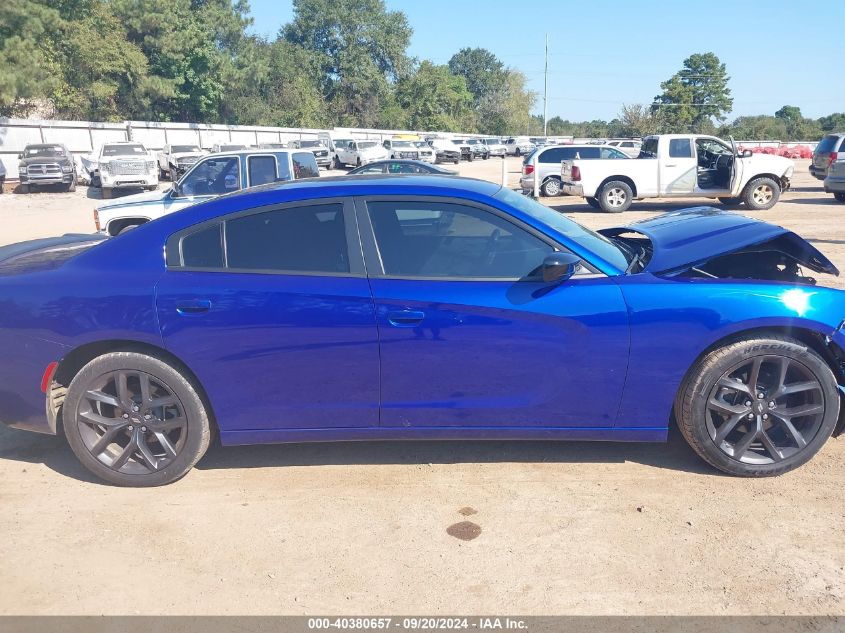 2022 Dodge Charger Sxt Rwd VIN: 2C3CDXBG8NH176564 Lot: 40380657