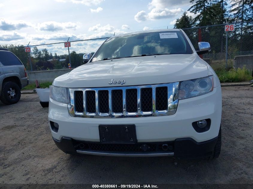 2012 Jeep Grand Cherokee Overland VIN: 1C4RJFCG1CC245053 Lot: 40380661