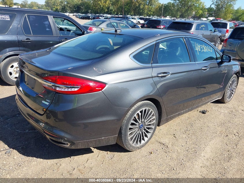 VIN 3FA6P0H92HR350353 2017 FORD FUSION SE