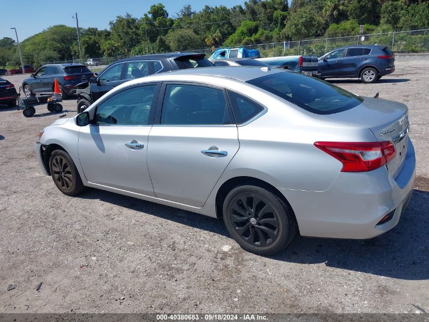 2019 Nissan Sentra Sv VIN: 3N1AB7AP0KY451461 Lot: 40380683