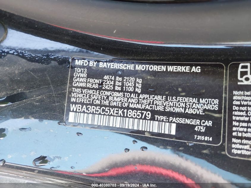 WBA3R5C5XEK186579 2014 BMW 435I xDrive