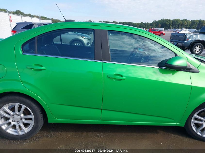 2015 Chevrolet Sonic Lt Auto VIN: 1G1JC5SG5F4125671 Lot: 40380717