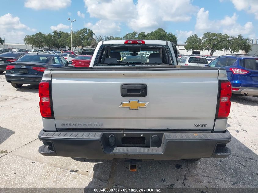 2017 Chevrolet Silverado C1500/C1500 Ls VIN: 1GCRCNEH3HZ282636 Lot: 40380737