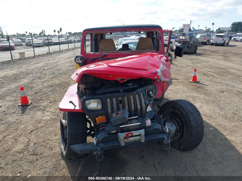 1994 Jeep Wrangler / Yj Se VIN: 1J4FY29S5RP415204 Lot: 40380740