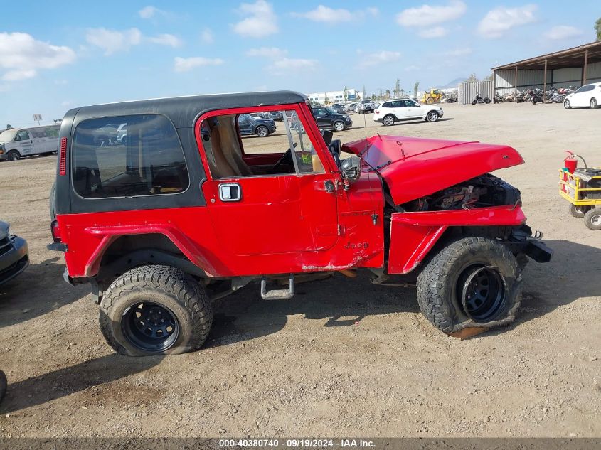 1994 Jeep Wrangler / Yj Se VIN: 1J4FY29S5RP415204 Lot: 40380740