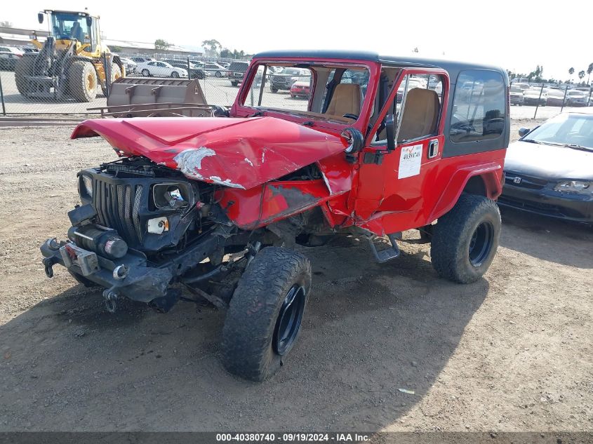 1994 Jeep Wrangler / Yj Se VIN: 1J4FY29S5RP415204 Lot: 40380740