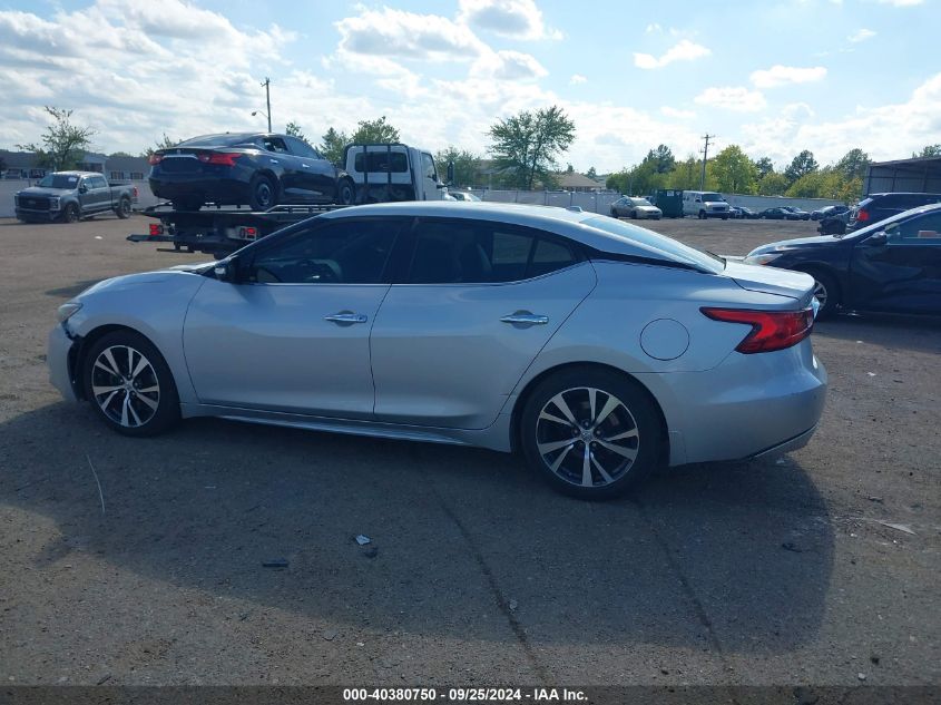 2017 Nissan Maxima 3.5 Sv VIN: 1N4AA6AP5HC403679 Lot: 40380750