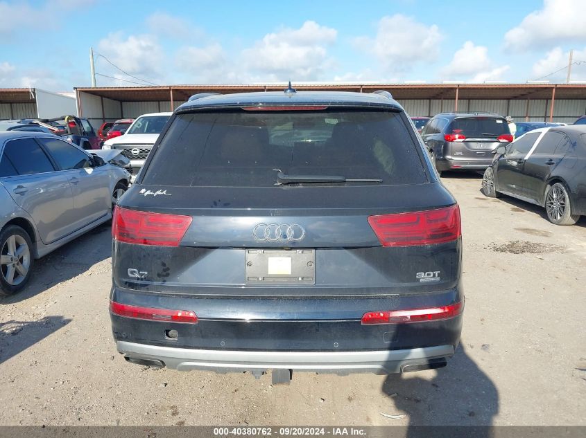 WA1AAAF77HD006131 2017 Audi Q7 3.0T Premium