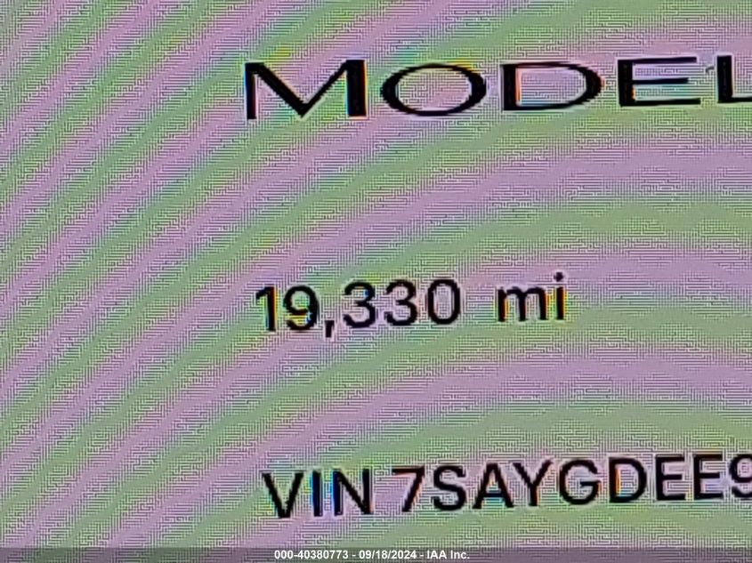 2023 Tesla Model Y Awd/Long Range Dual Motor All-Wheel Drive VIN: 7SAYGDEE9PA071235 Lot: 40380773