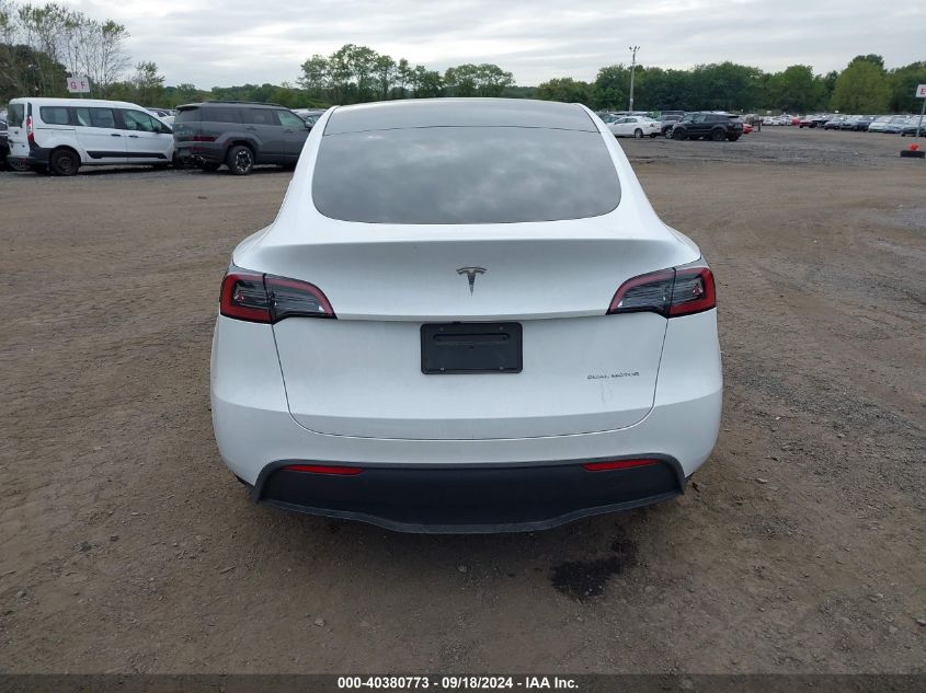 2023 Tesla Model Y Awd/Long Range Dual Motor All-Wheel Drive VIN: 7SAYGDEE9PA071235 Lot: 40380773