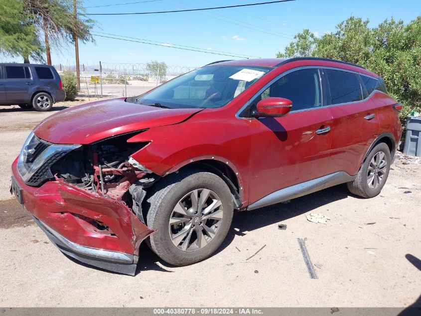 5N1AZ2MG3JN151797 2018 NISSAN MURANO - Image 2