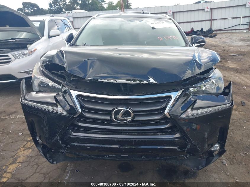 2015 Lexus Nx 200T VIN: JTJYARBZ2F2014721 Lot: 40380788