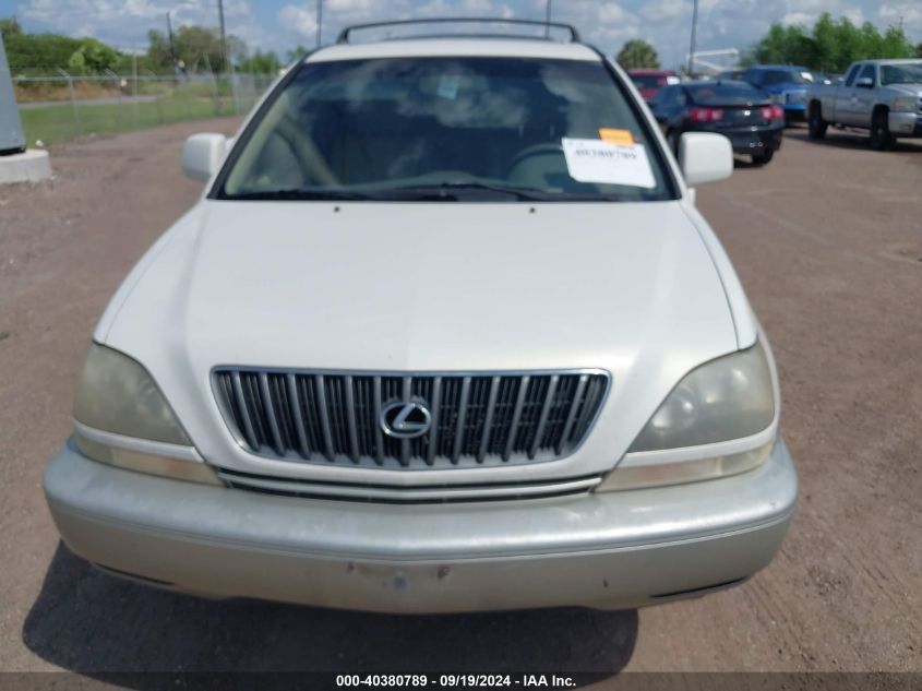 1999 Lexus Rx 300 VIN: JT6HF10U2X0028362 Lot: 40380789