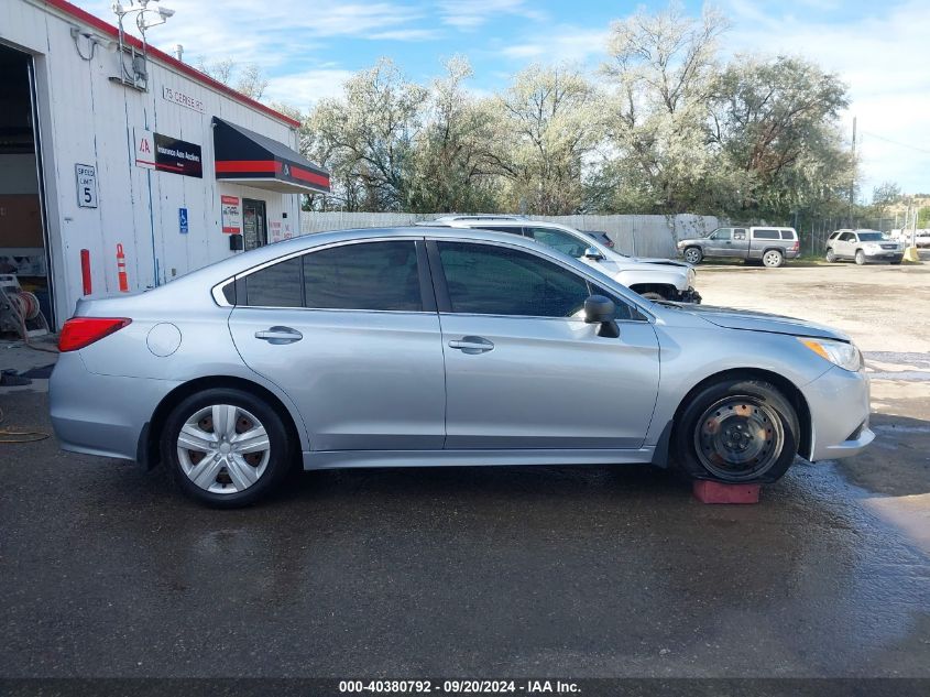 2016 Subaru Legacy 2.5I VIN: 4S3BNAA64G3041999 Lot: 40380792