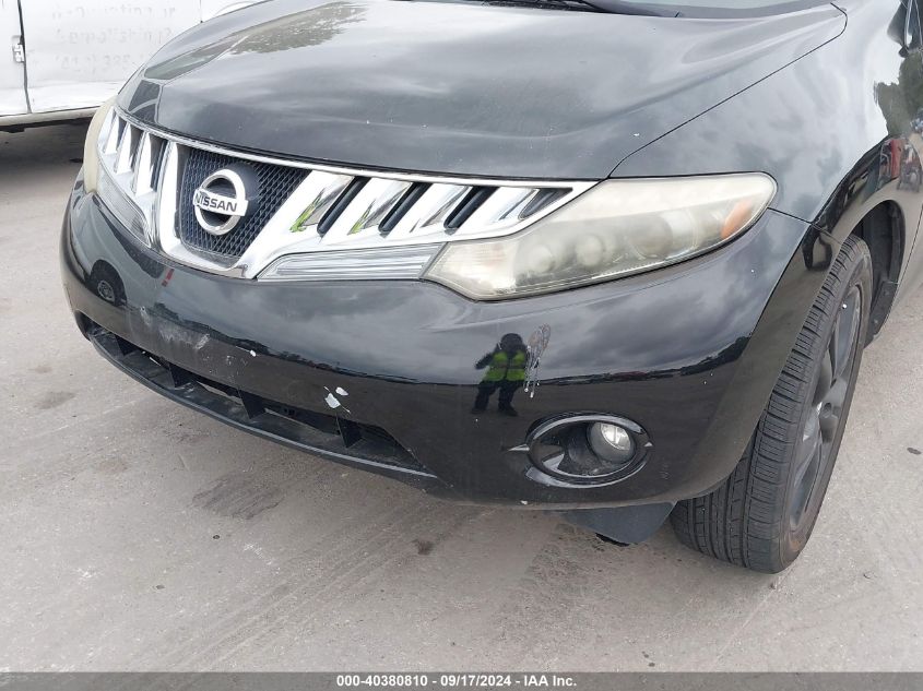 2010 Nissan Murano Le VIN: JN8AZ1MW0AW111620 Lot: 40380810