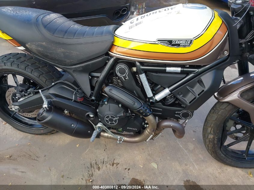 2018 Ducati Scrambler 800 VIN: ML015ANM0JT013919 Lot: 40380812