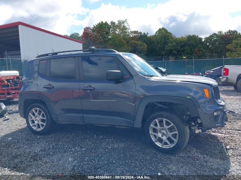 2022 Jeep Renegade Latitude 4X4 VIN: ZACNJDB10NPN44724 Lot: 40380841