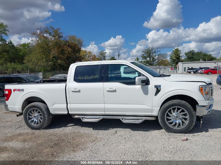 1FTFW1E87NFA44823 2022 Ford F-150 Lariat