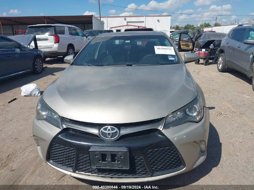 2015 Toyota Camry Se VIN: 4T1BF1FK3FU055318 Lot: 40380846