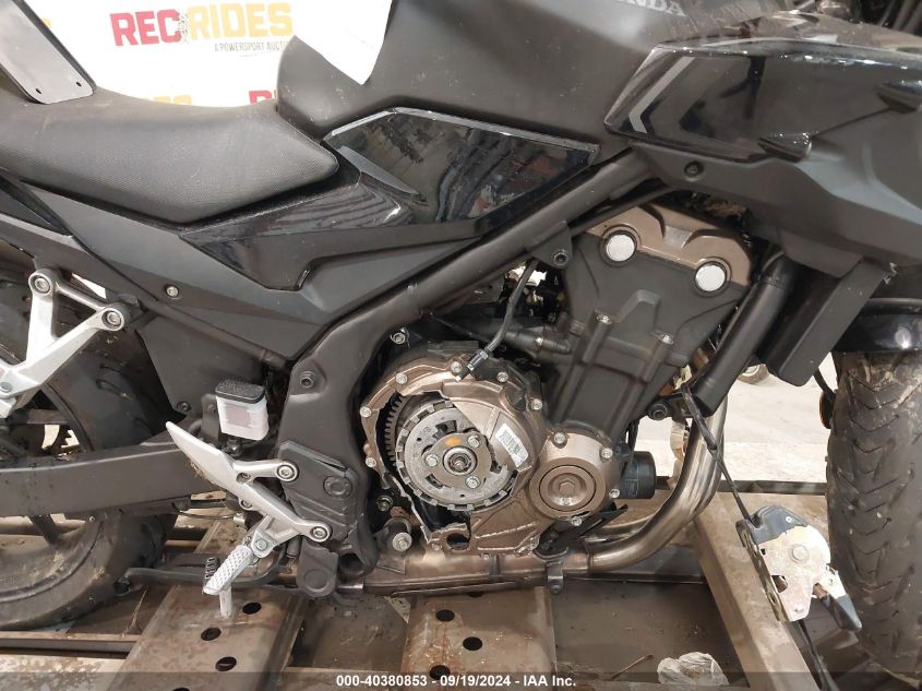 2023 Honda Cb500 Fa VIN: MLHPC6356P5400137 Lot: 40380853