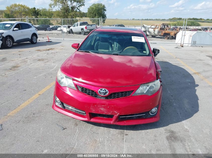 2012 Toyota Camry Se VIN: 4T1BF1FK1CU602971 Lot: 40380855