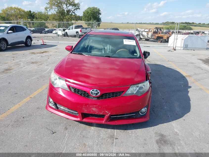 2012 Toyota Camry Se VIN: 4T1BF1FK1CU602971 Lot: 40380855