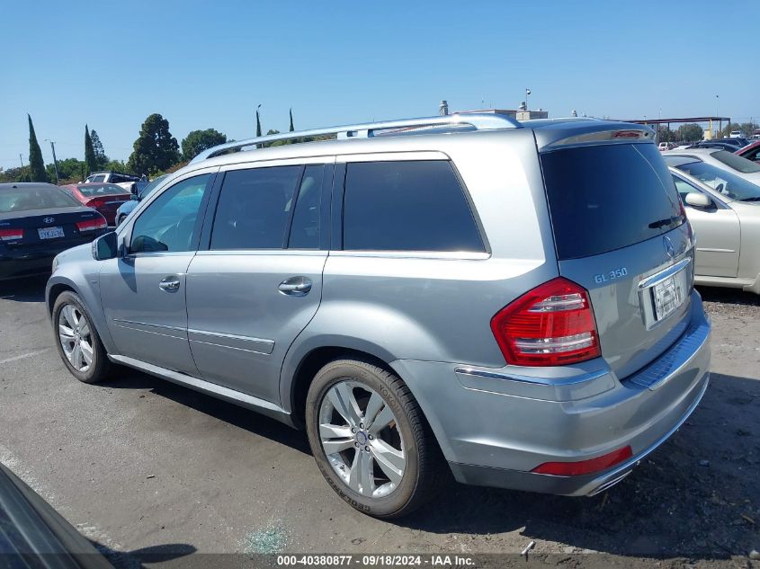 2011 Mercedes-Benz Gl 350 Bluetec 4Matic VIN: 4JGBF2FE1BA699671 Lot: 40380877