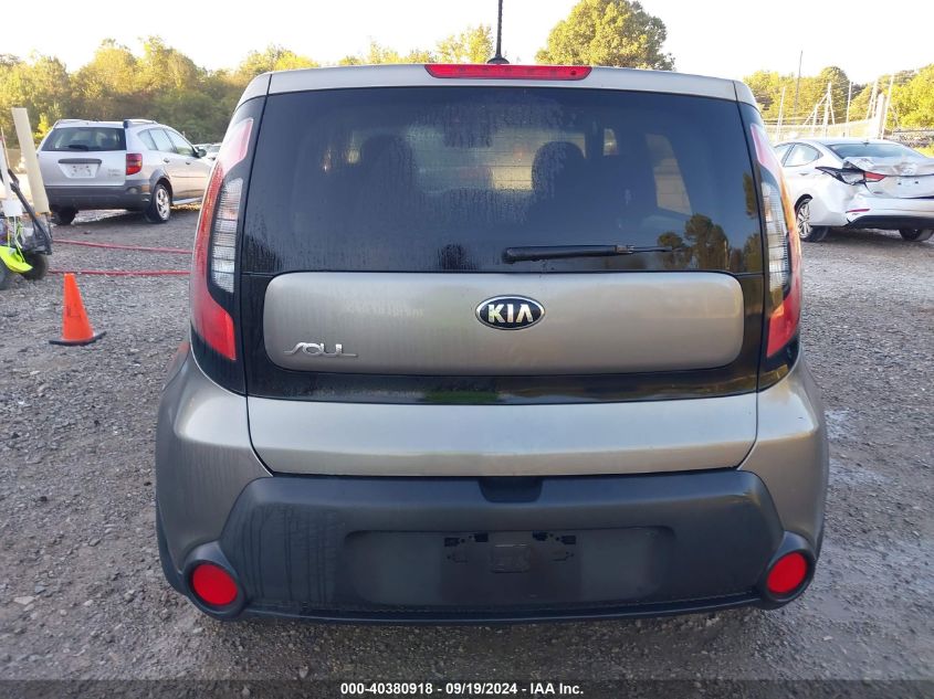 2015 Kia Soul VIN: KNDJN2A26F7192025 Lot: 40380918