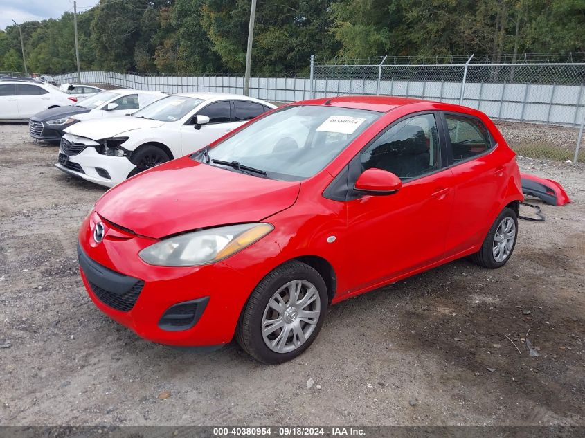 2014 Mazda Mazda2 Sport VIN: JM1DE1KY5E0188341 Lot: 40380954