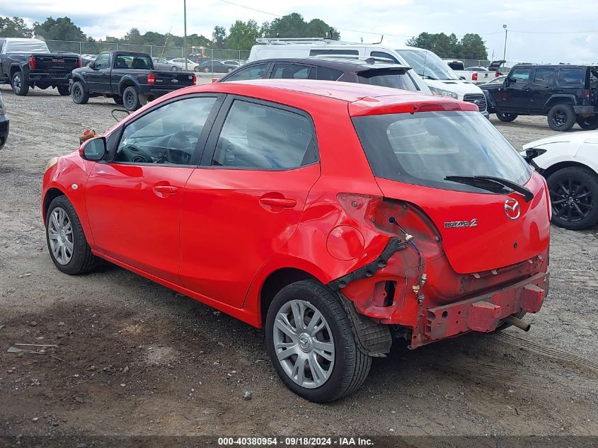 2014 Mazda Mazda2 Sport VIN: JM1DE1KY5E0188341 Lot: 40380954