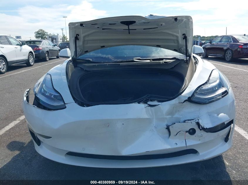 2021 Tesla Model 3 Standard Range Plus Rear-Wheel Drive VIN: 5YJ3E1EA1MF854816 Lot: 40380959