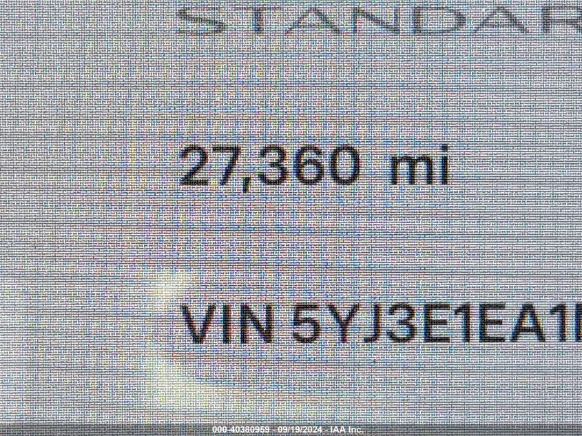 2021 Tesla Model 3 Standard Range Plus Rear-Wheel Drive VIN: 5YJ3E1EA1MF854816 Lot: 40380959