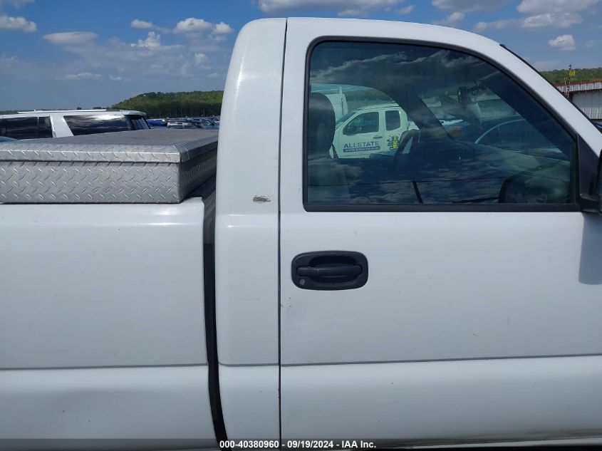 2005 Chevrolet Silverado 1500 Work Truck VIN: 1GCEC14X95Z234554 Lot: 40380960